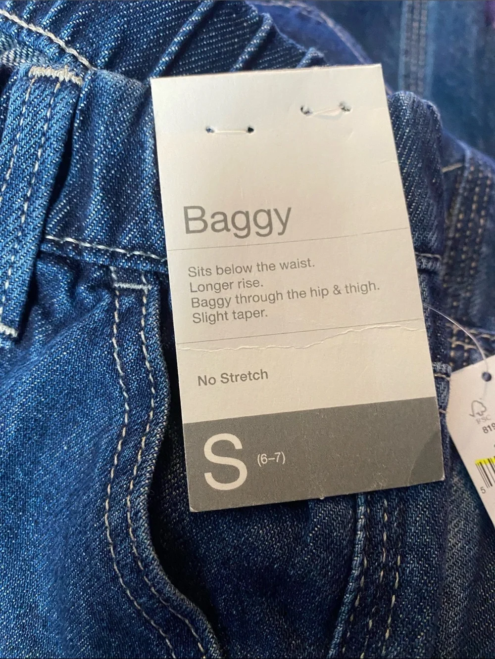 GAP Boys Dark Blue Carpenter Patch Jeans